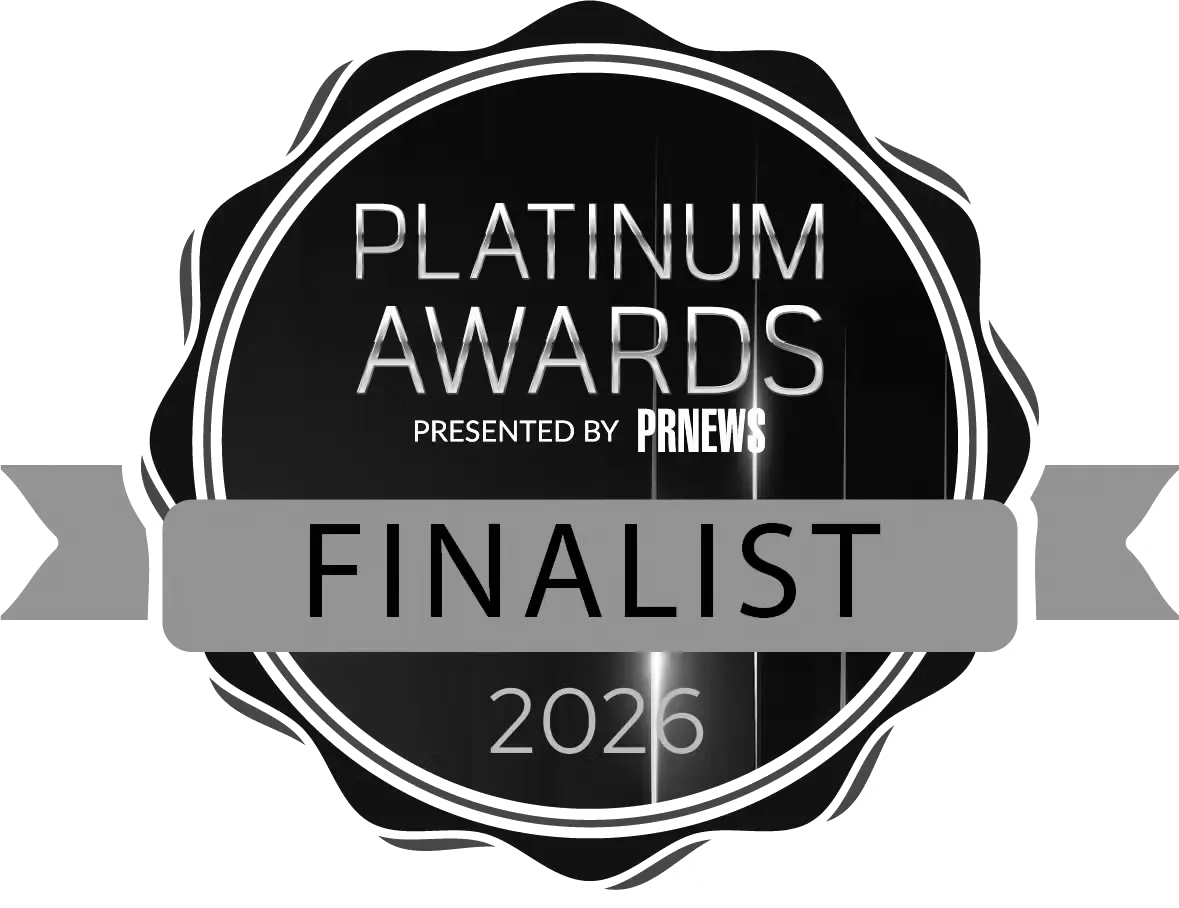 PRN Platinum finalist logo